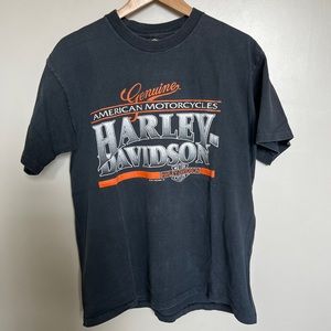 Vintage Harley-Davidson Dallas Texas Black T-Shirt Size Large Unisex